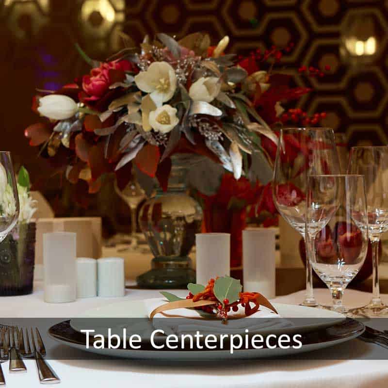 Table-Centerpieces Corporate Event Flowers