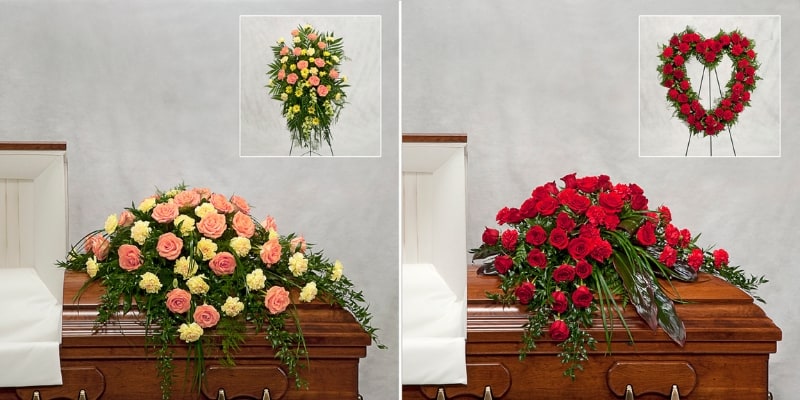 sincerity-red-remembrance Sympathy Flowers, Funeral Flowers, Hoover Fisher Florist Sympathy Designs